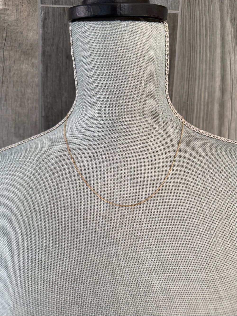 10K Gold Curb Chain Necklace